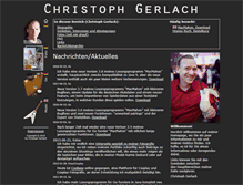 Tablet Screenshot of cgerlach.de